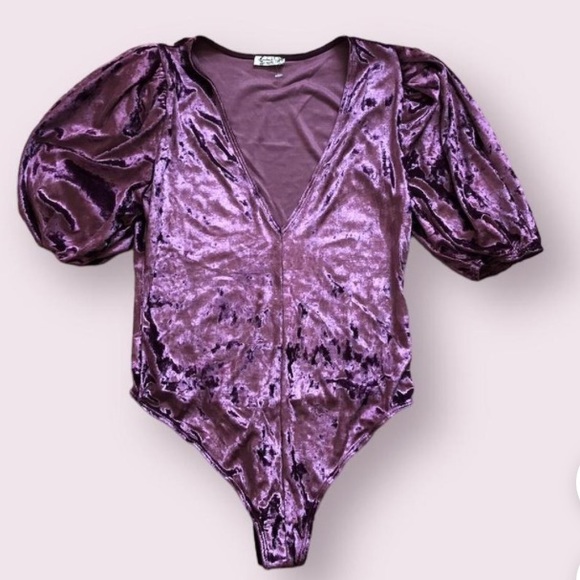 Free people Free People Women's Purple Bodysuit Small - Picture 1 of 3